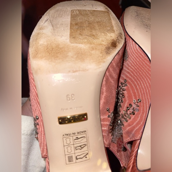 Gucci Madelyn Crystal Embellished Slingback - Picture 8 of 8